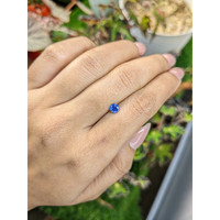 0.50 Ct. Blue Sapphire from Ceylon (Sri Lanka) Life Style