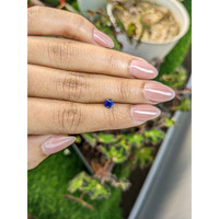0.47 Ct. Blue Sapphire from Ceylon (Sri Lanka) Life Style