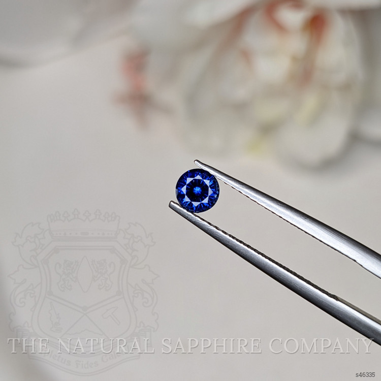 0.47 Ct. Blue Sapphire from Ceylon (Sri Lanka)