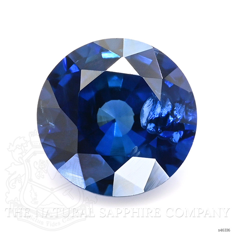 0.47 Ct. Blue Sapphire from Ceylon (Sri Lanka)
