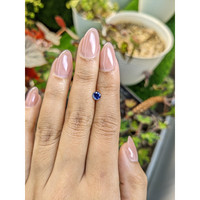 0.47 Ct. Blue Sapphire from Ceylon (Sri Lanka) Life Style