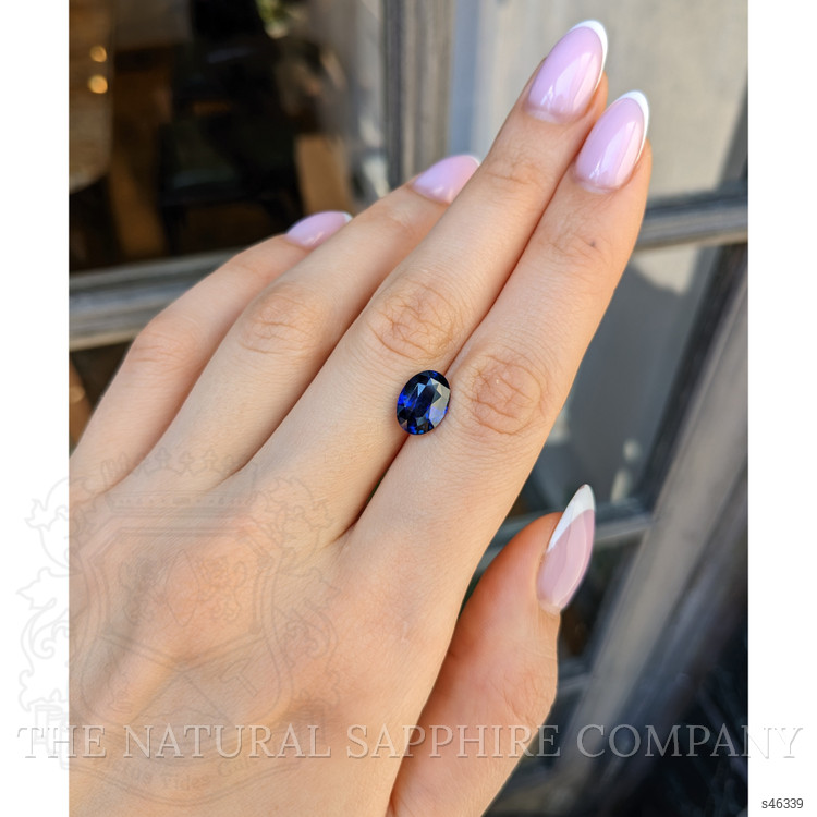 3.59 Ct. Blue Sapphire from Ceylon (Sri Lanka)