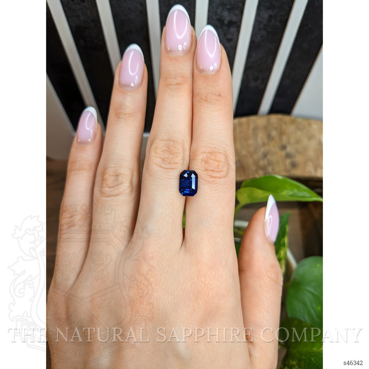 4.24 Ct. Blue Sapphire from Ceylon (Sri Lanka)