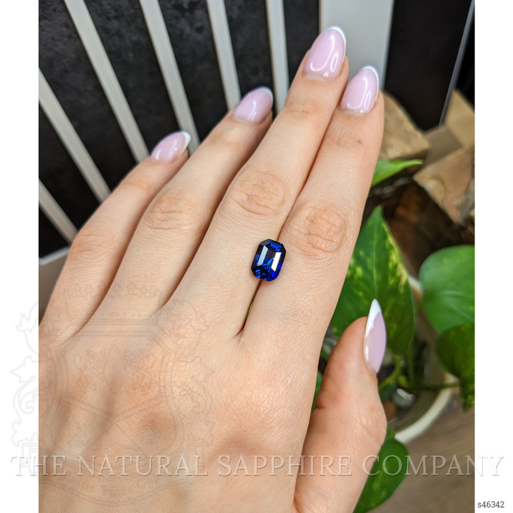 4.24 Ct. Blue Sapphire from Ceylon (Sri Lanka)