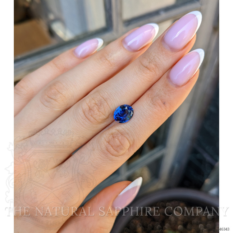 4.00 Ct. Blue Sapphire from Ceylon (Sri Lanka)