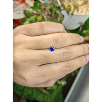 0.41 Ct. Blue Sapphire from Ceylon (Sri Lanka) Life Style
