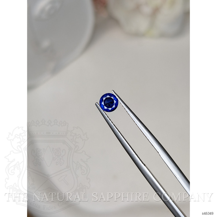 0.41 Ct. Blue Sapphire from Ceylon (Sri Lanka)