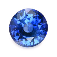 0.54 Ct.Tw. Round Sapphire