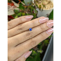 0.53 Ct. Blue Sapphire from Ceylon (Sri Lanka) Life Style
