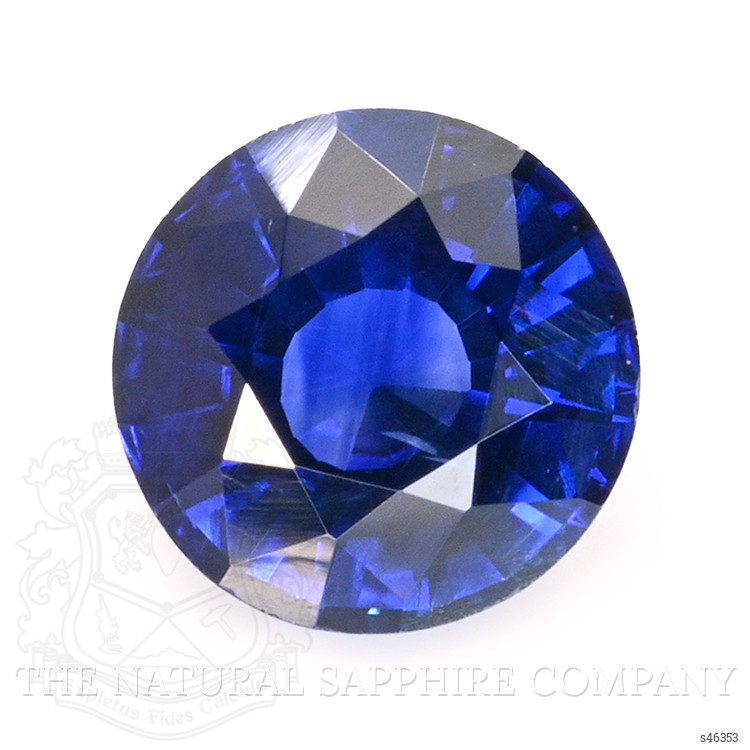 0.49 Ct. Blue Sapphire from Ceylon (Sri Lanka)