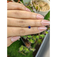 0.49 Ct. Blue Sapphire from Ceylon (Sri Lanka) Life Style
