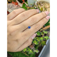 0.52 Ct. Blue Sapphire from Ceylon (Sri Lanka) Life Style