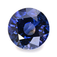 0.57 Ct.Tw. Round Sapphire