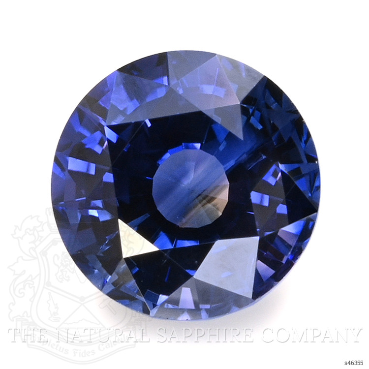 0.57 Ct. Blue Sapphire from Ceylon (Sri Lanka)