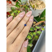 0.57 Ct. Blue Sapphire from Ceylon (Sri Lanka) Life Style