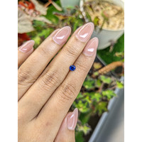 0.43 Ct. Blue Sapphire from Ceylon (Sri Lanka) Life Style
