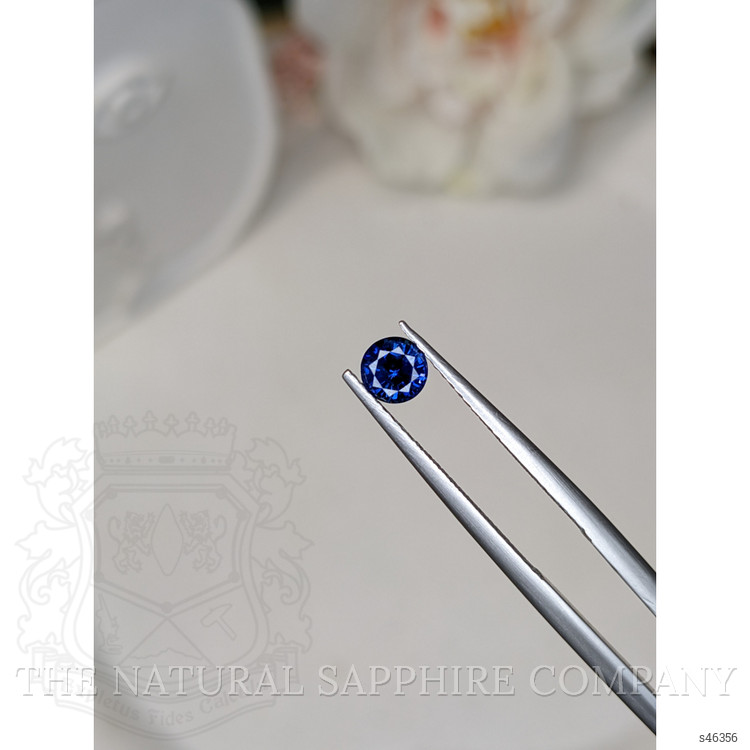0.43 Ct. Blue Sapphire from Ceylon (Sri Lanka)