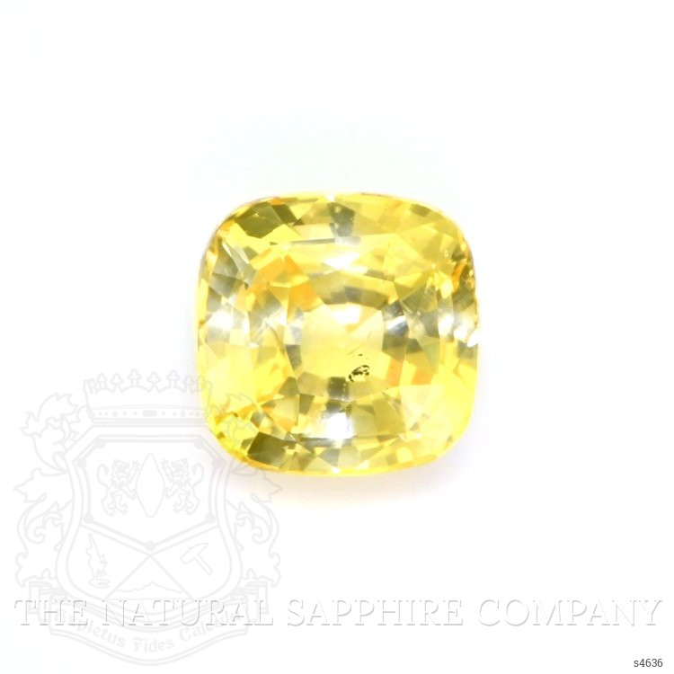 4.03 Ct. Yellow Sapphire from Ceylon (Sri Lanka)