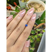 0.47 Ct. Blue Sapphire from Ceylon (Sri Lanka) Life Style