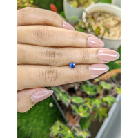 0.60 Ct. Blue Sapphire from Ceylon (Sri Lanka) Life Style