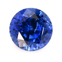 0.53 Ct.Tw. Round Sapphire