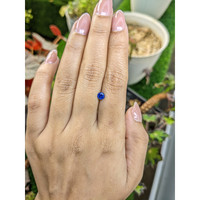 0.53 Ct. Blue Sapphire from Ceylon (Sri Lanka) Life Style