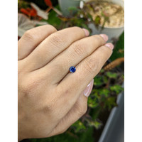0.50 Ct. Blue Sapphire from Ceylon (Sri Lanka) Life Style