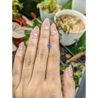 0.51 Ct. Blue Sapphire from Ceylon (Sri Lanka) Life Style