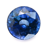 0.59 Ct.Tw. Round Sapphire