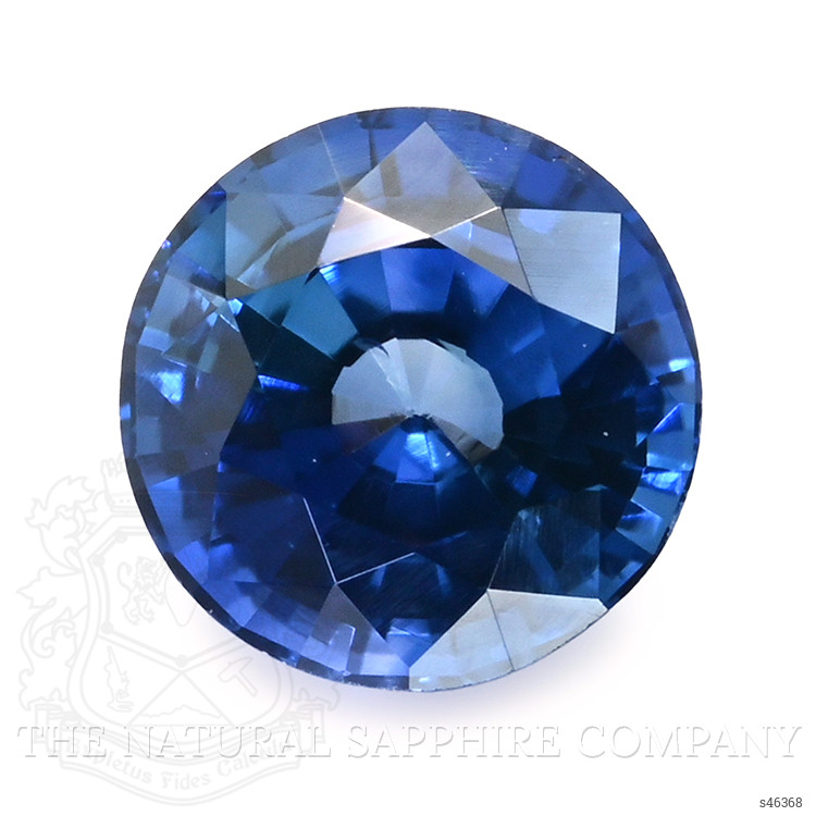 0.59 Ct. Blue Sapphire from Ceylon (Sri Lanka)