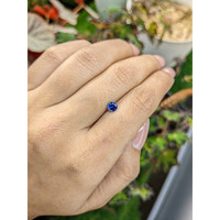 0.59 Ct. Blue Sapphire from Ceylon (Sri Lanka) Life Style