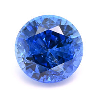 0.69 Ct.Tw. Round Sapphire