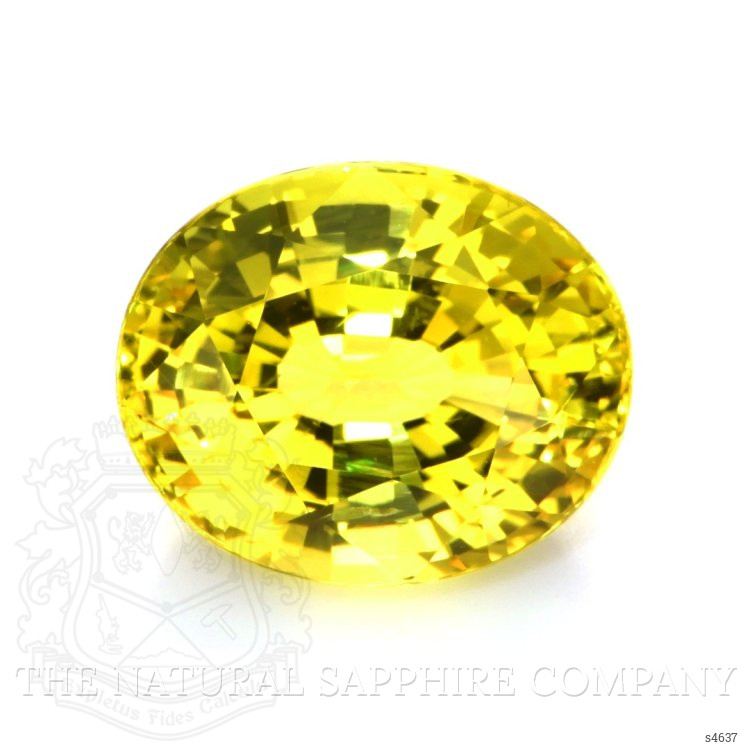 9.73 Ct. Yellow Sapphire from Ceylon (Sri Lanka)