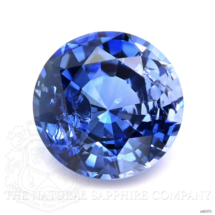 0.81 Ct. Blue Sapphire from Ceylon (Sri Lanka)