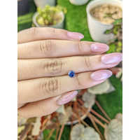 0.62 Ct. Blue Sapphire from Ceylon (Sri Lanka) Life Style