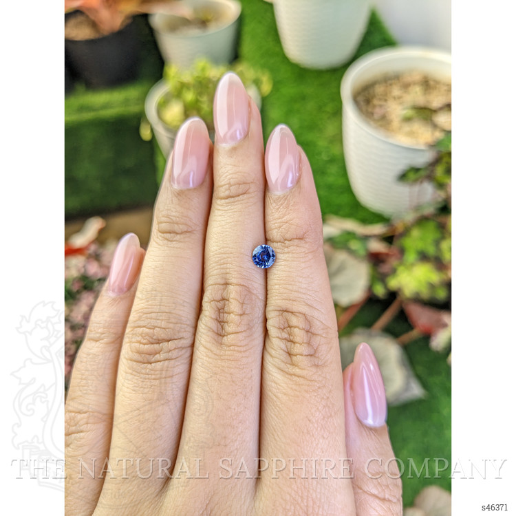 0.62 Ct. Blue Sapphire from Ceylon (Sri Lanka)