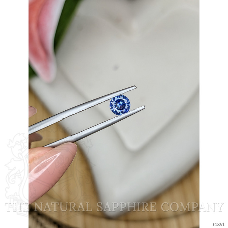 0.62 Ct. Blue Sapphire from Ceylon (Sri Lanka)