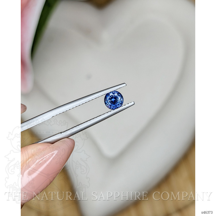 0.61 Ct. Blue Sapphire from Ceylon (Sri Lanka)