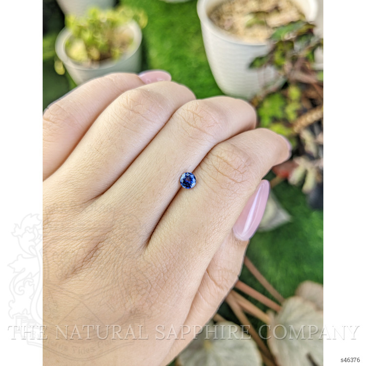 0.35 Ct. Blue Sapphire from Ceylon (Sri Lanka)