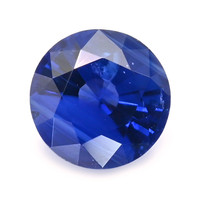 0.56 Ct.Tw. Round Sapphire