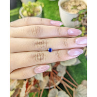 0.56 Ct. Blue Sapphire from Ceylon (Sri Lanka) Life Style