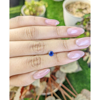 0.65 Ct. Blue Sapphire from Ceylon (Sri Lanka) Life Style
