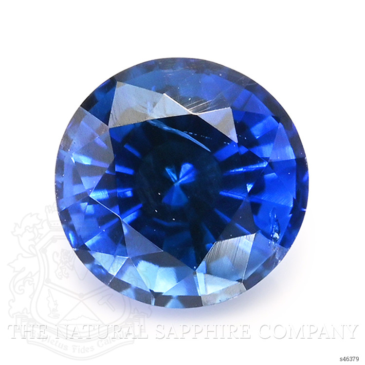 0.60 Ct. Blue Sapphire from Ceylon (Sri Lanka)