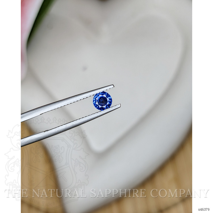 0.60 Ct. Blue Sapphire from Ceylon (Sri Lanka)