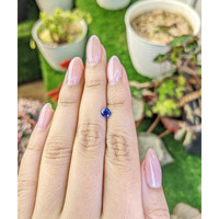 0.60 Ct. Blue Sapphire from Ceylon (Sri Lanka) Life Style