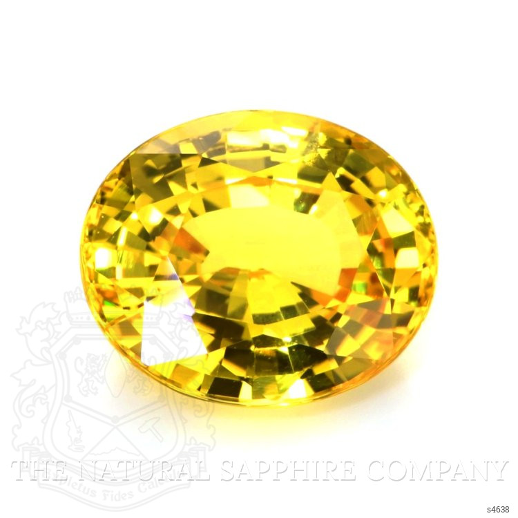 7.92 Ct. Yellow Sapphire from Ceylon (Sri Lanka)