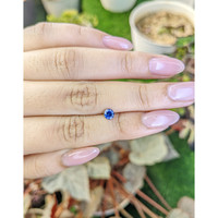 0.50 Ct. Blue Sapphire from Ceylon (Sri Lanka) Life Style