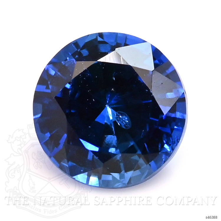 0.46 Ct. Blue Sapphire from Ceylon (Sri Lanka)