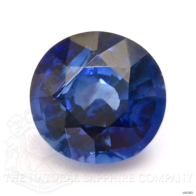 0.74 Ct. Blue Sapphire from Ceylon (Sri Lanka)