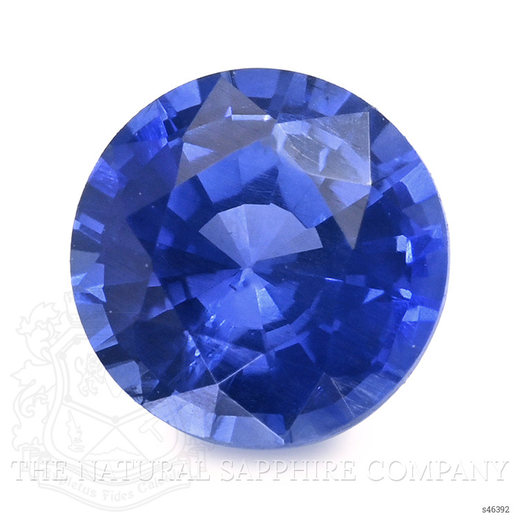 0.49 Ct. Blue Sapphire from Ceylon (Sri Lanka)